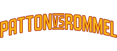 Patton vs Rommel logo for Commodore 64
